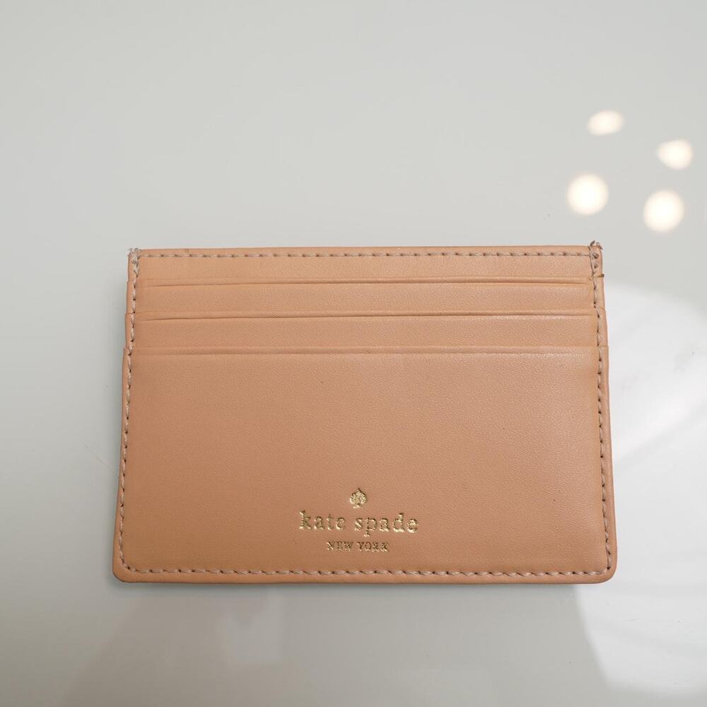 Kate Spade New York Pink Card Holder Wallet